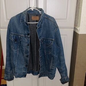 Levi's Denim Jacket with Gray Interior